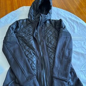 Athleta Black Quilted Men's Jacket